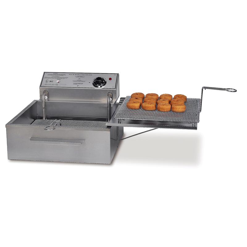 Gold Medal 8049D 17.5" Electric Funnel Cake Fryer w/ (3) Cake Capacity